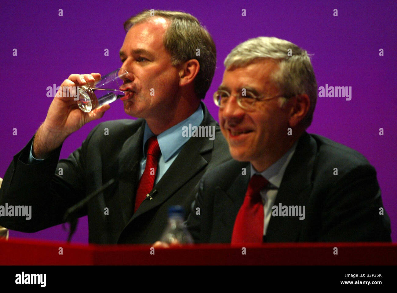 Jack Straw at the Labour Party Conference in Bournemouth October 2003