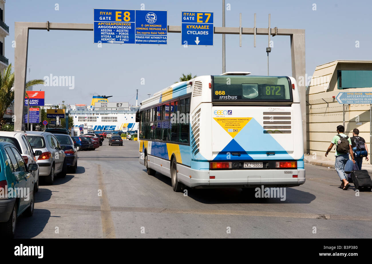 Traffic signs greece hi-res stock photography and images - Alamy