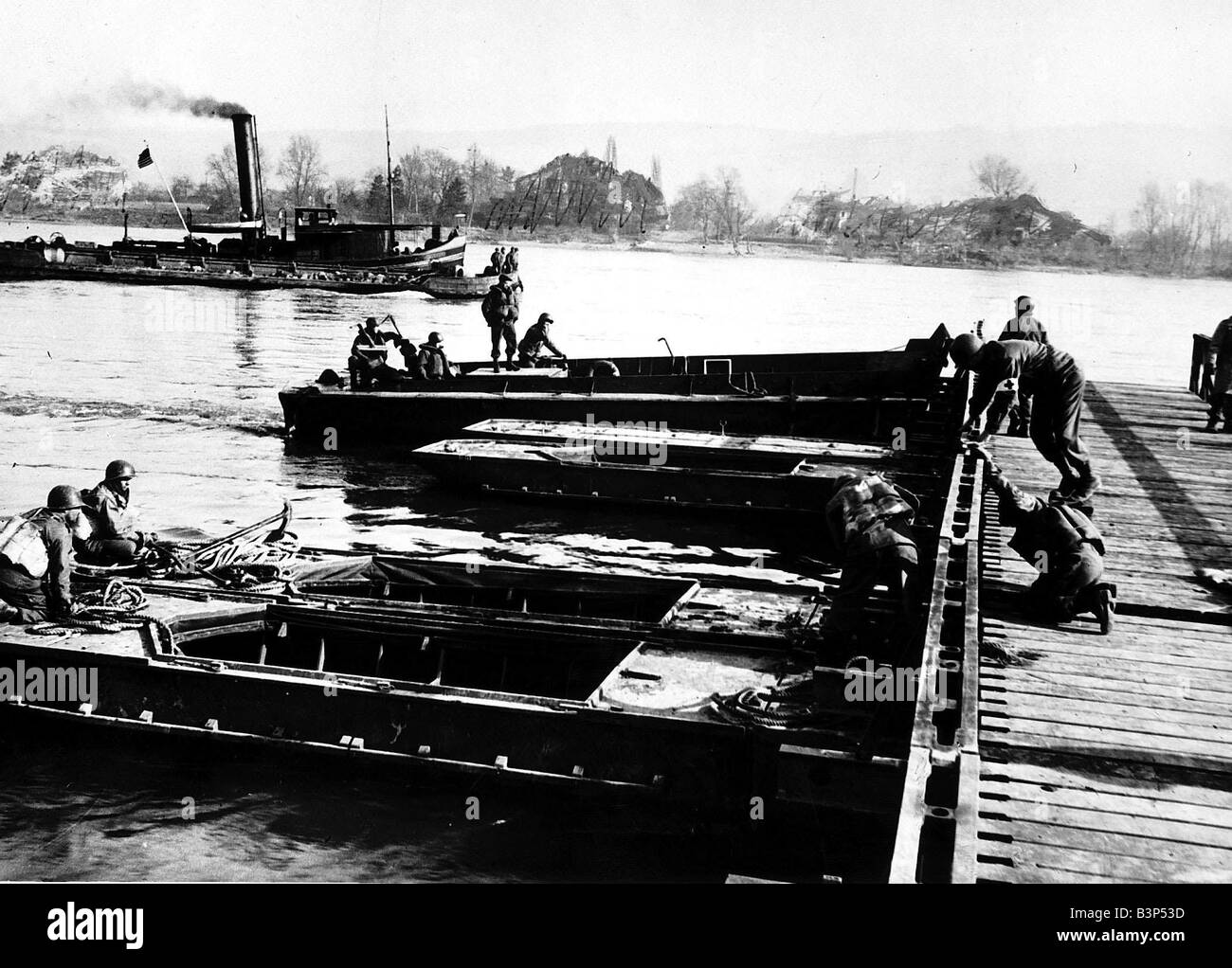 Treadway bridge Black and White Stock Photos & Images Alamy