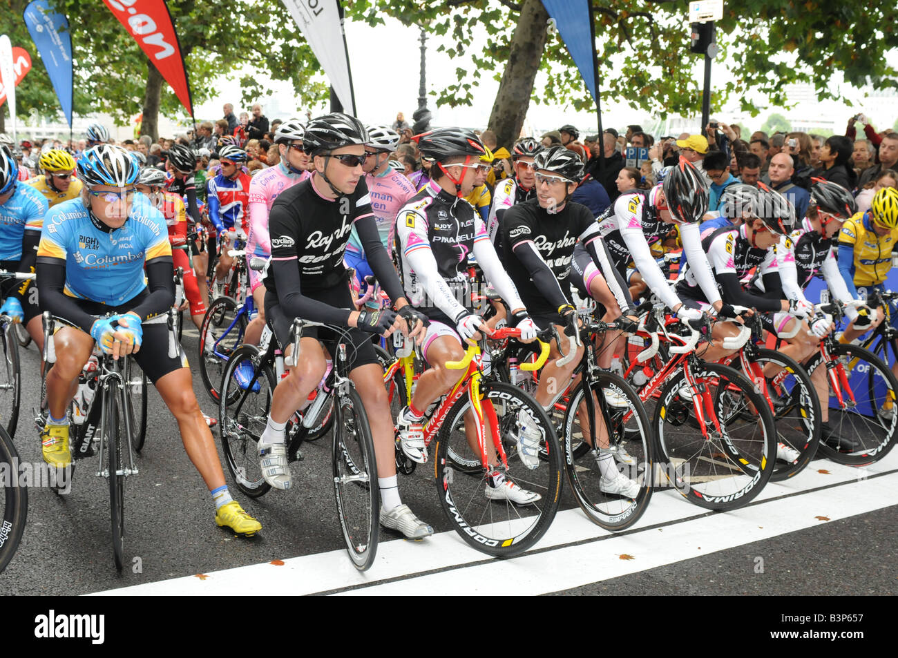 Tour Bike Racers Riders in cycling tour hi-res stock photography and images - Alamy