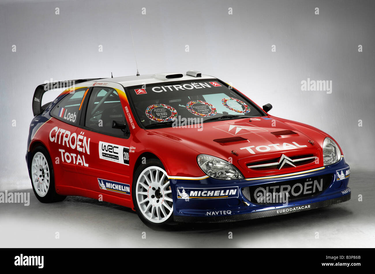 2005 Citroen Xsara WRC rally car Stock Photo