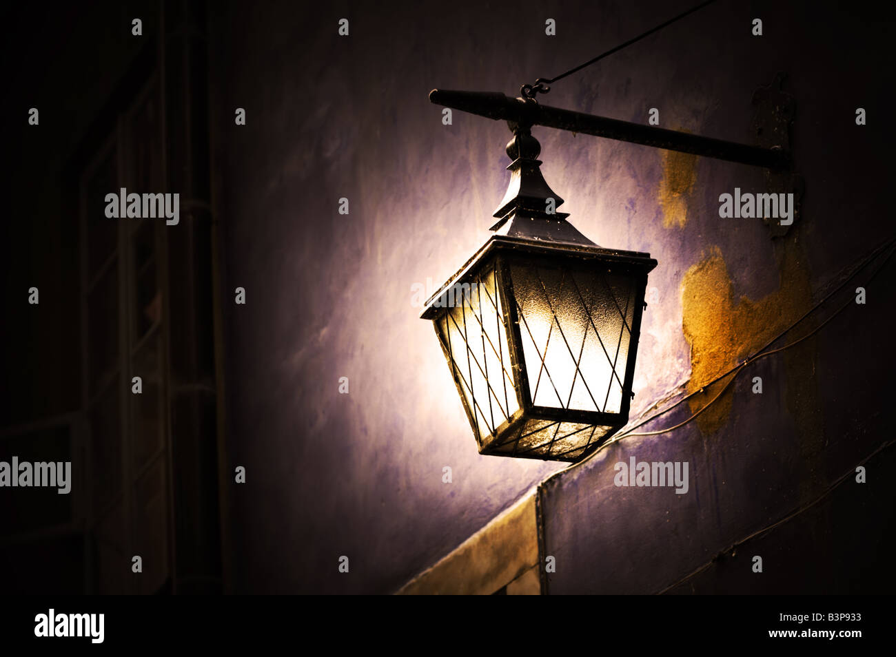 Old style street lamp in hi-res stock photography and images - Alamy
