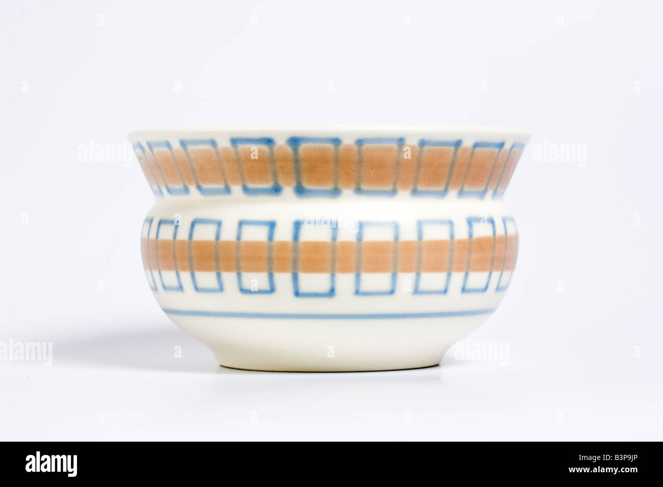 Small bowl by Poole Pottery 1970s Stock Photo