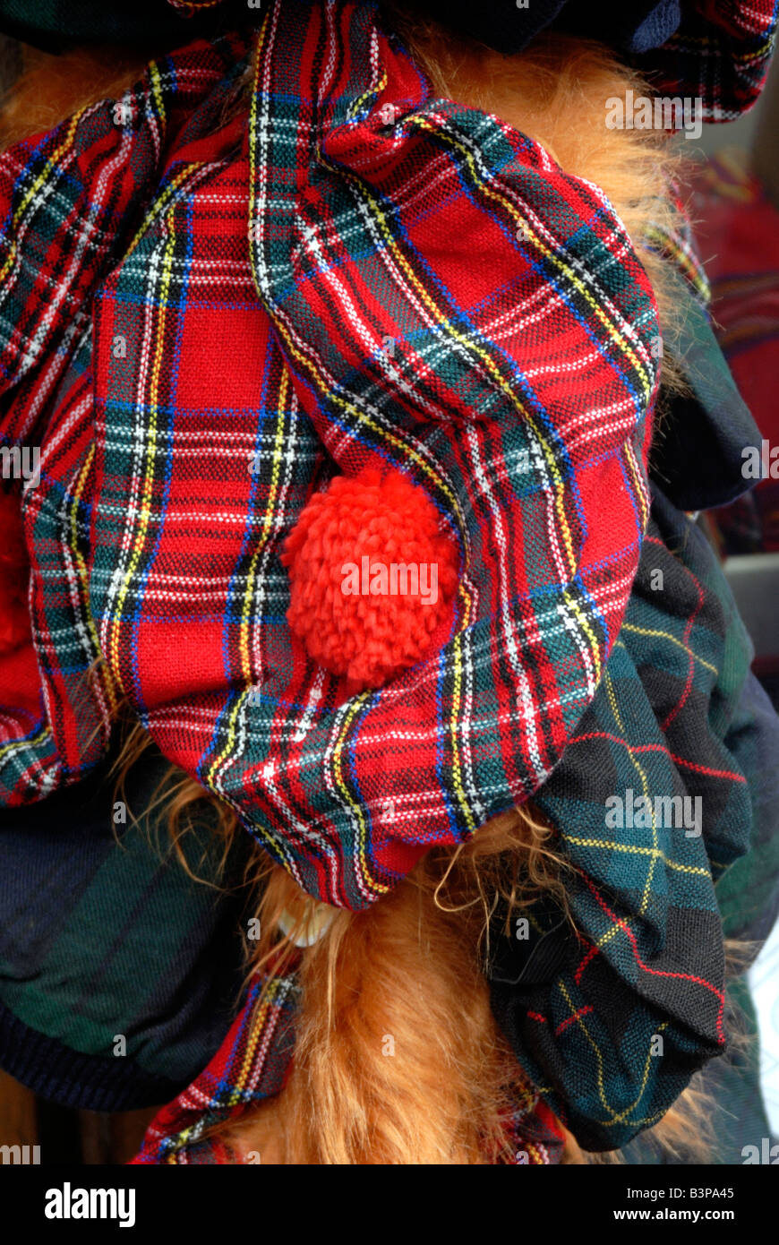'Jimmy Hats' Royal Mile Edinburgh Stock Photo