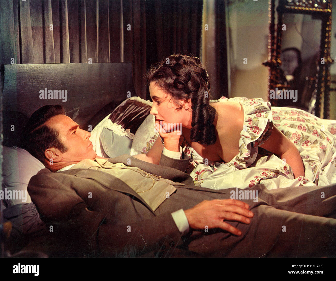 RAINTREE COUNTY 1957 MGM film with Elizabeth Taylor and Montgomery Clift Stock Photo