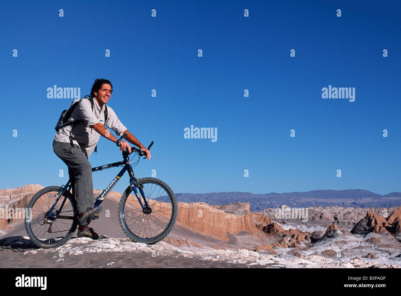 biking in the wind