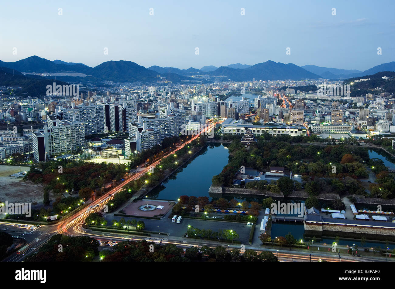 Japan, Hiroshima prefecture, Hiroshima. Hiroshima Castle