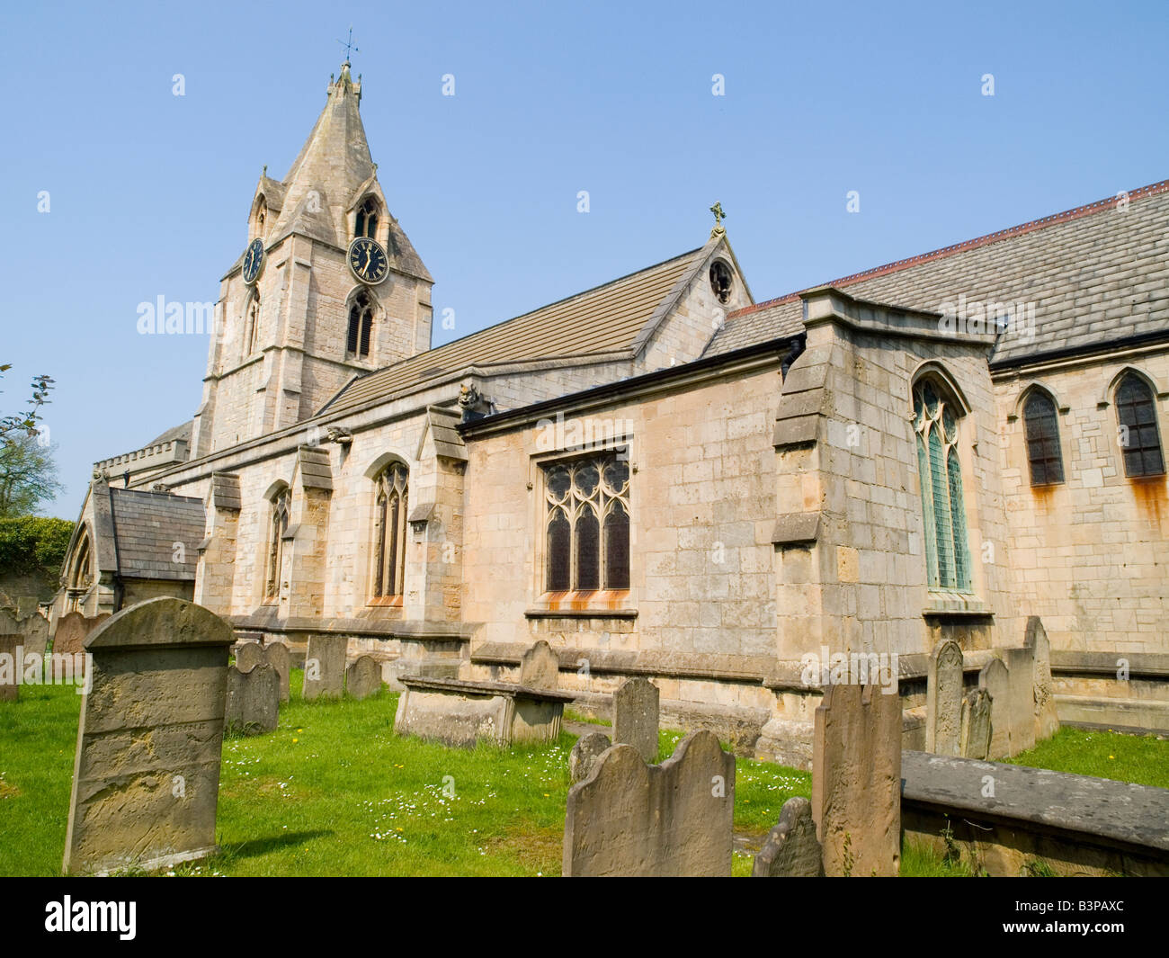 St Edmunds Parish Church In Mansfield Woodhouse Nottinghamshire England Uk Stock Image St Edmunds Parish Church In Mansfield Woodhouse Nottinghamshire England Uk Stock Image