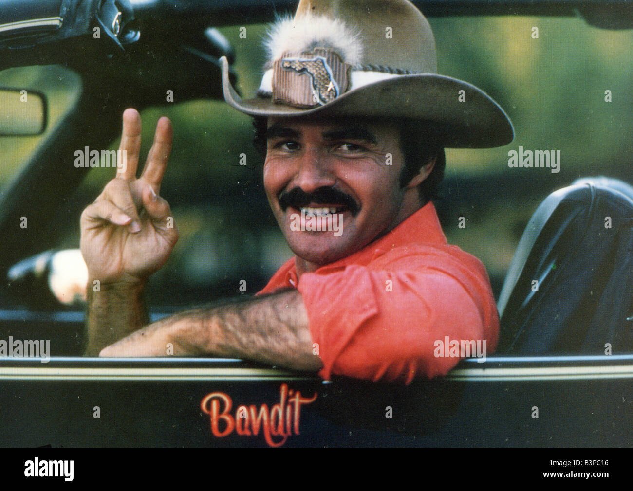 SMOKEY AND THE BANDIT 1977 Universal film with Burt Reynolds Stock Photo