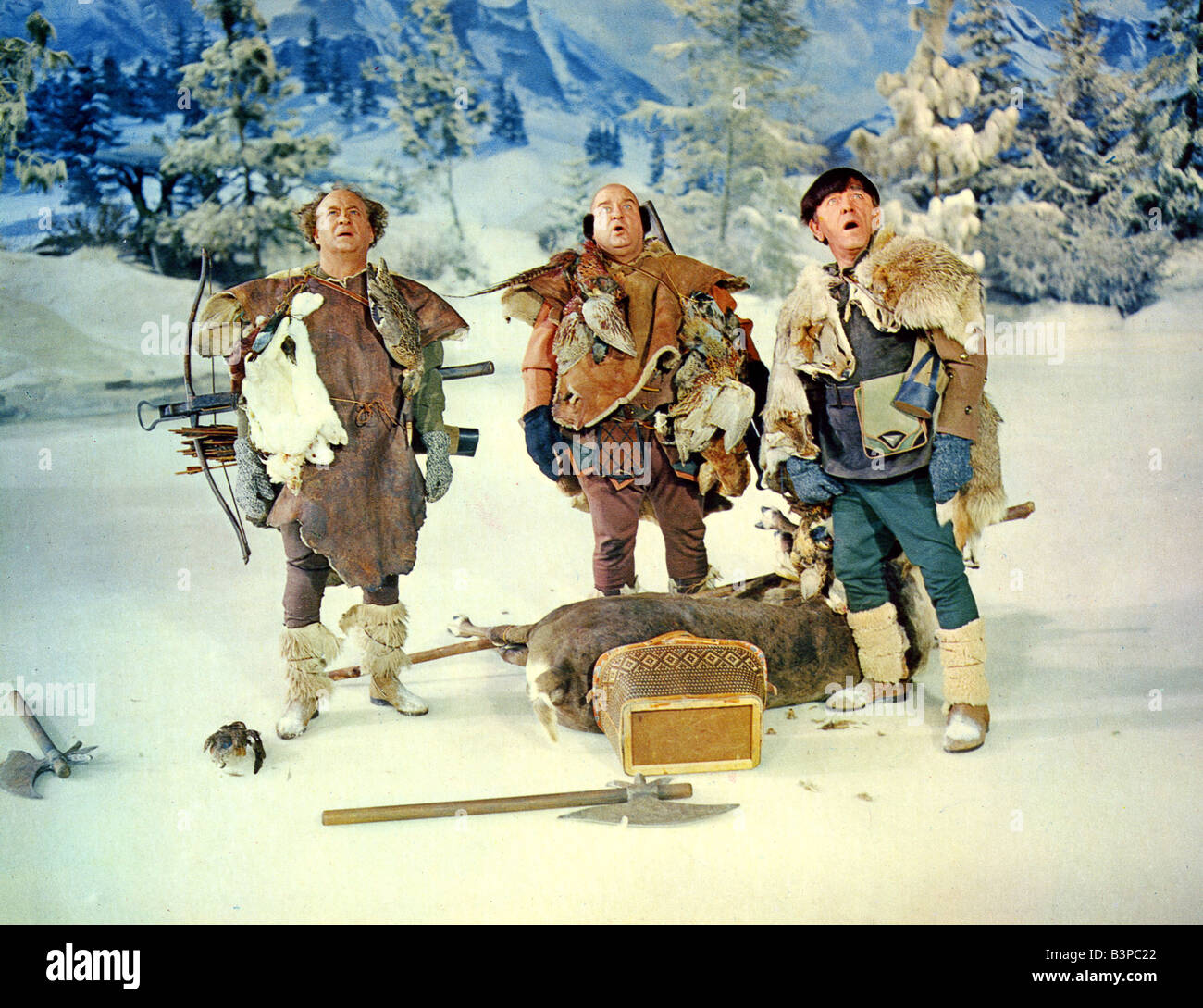 SNOW WHITE AND THE THREE STOOGES 1961 TCF film aka Snow White and the Three Clowns Stock Photo