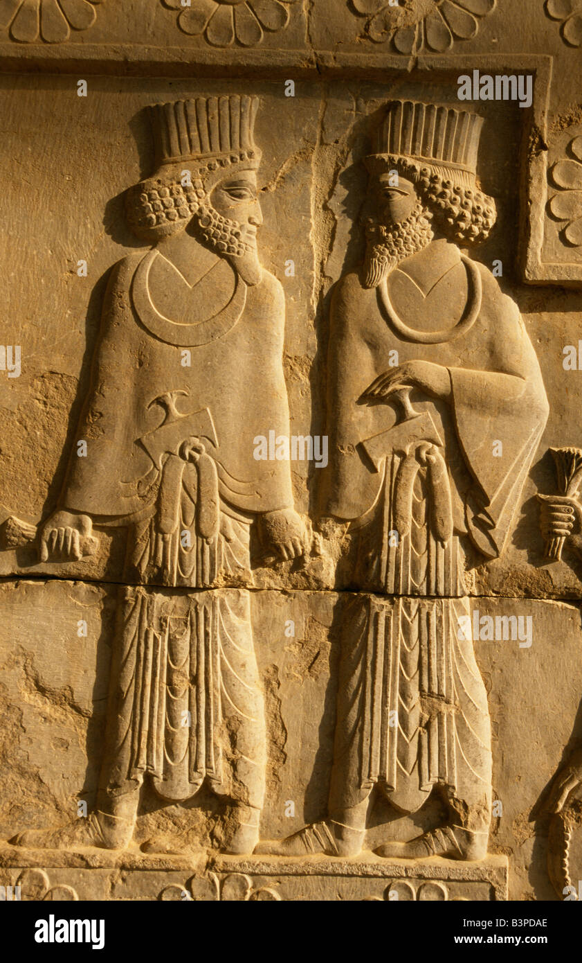 Iran, Shiraz, Persepolis. Persepolis aka Takht-e Jamshid or Throne of ...