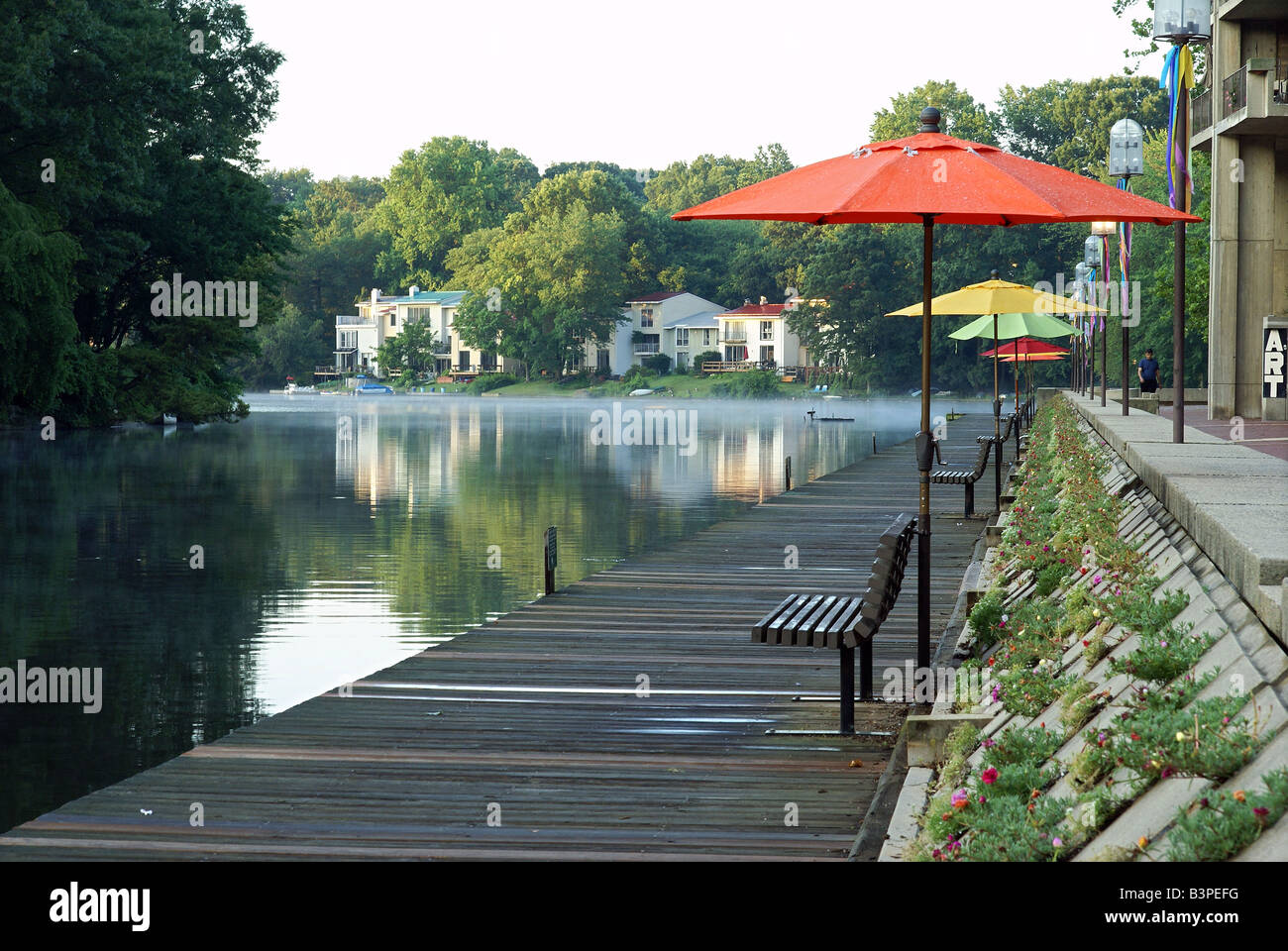 Lake anne village hires stock photography and images Alamy