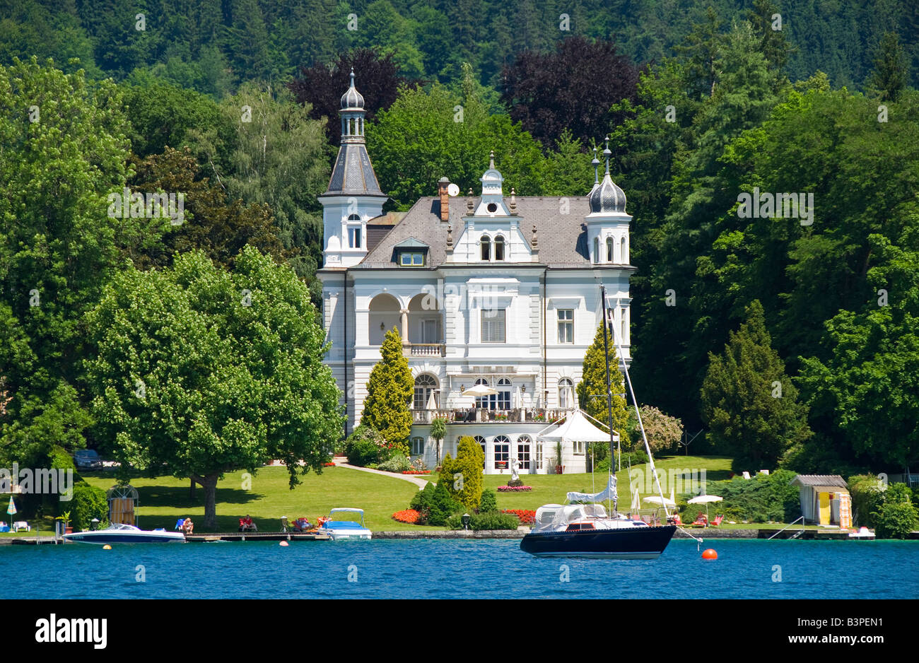 Classical villa in Poertschach on Lake Woerthersee, Carinthia, Austria