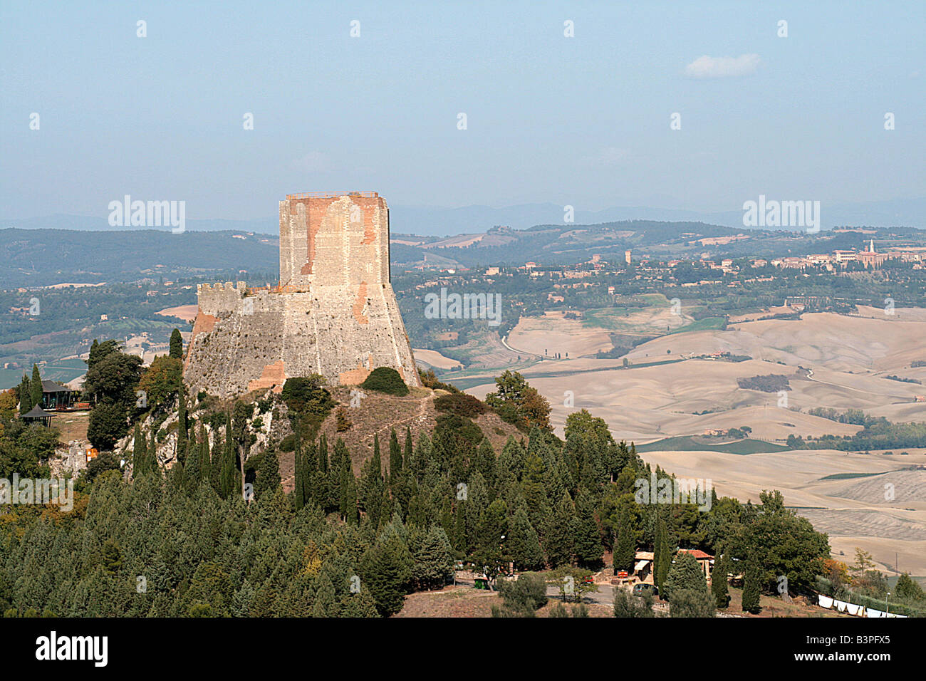 Fortress, Rocca d'Orcia, Monte Amiata (Siennese Side) area, Tuscany