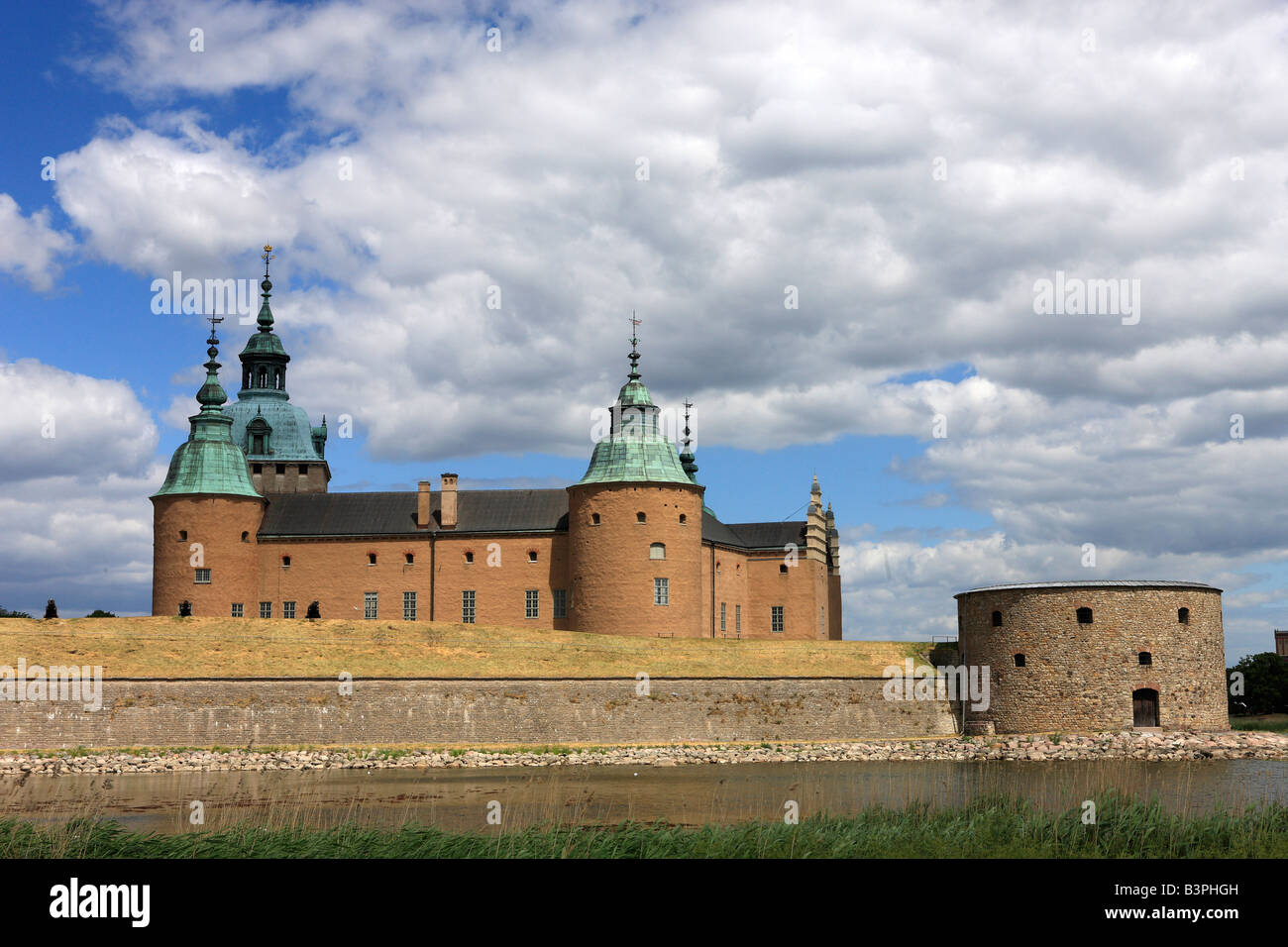 Kalmar Castle, Kalmar, Oeland, Kalmar County, Sweden, Scandinavia, Europe Stock Photo