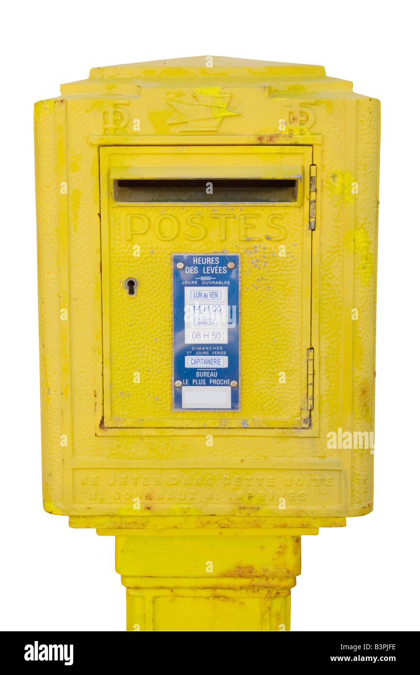 letterbox snail mail in france Stock Photo Alamy