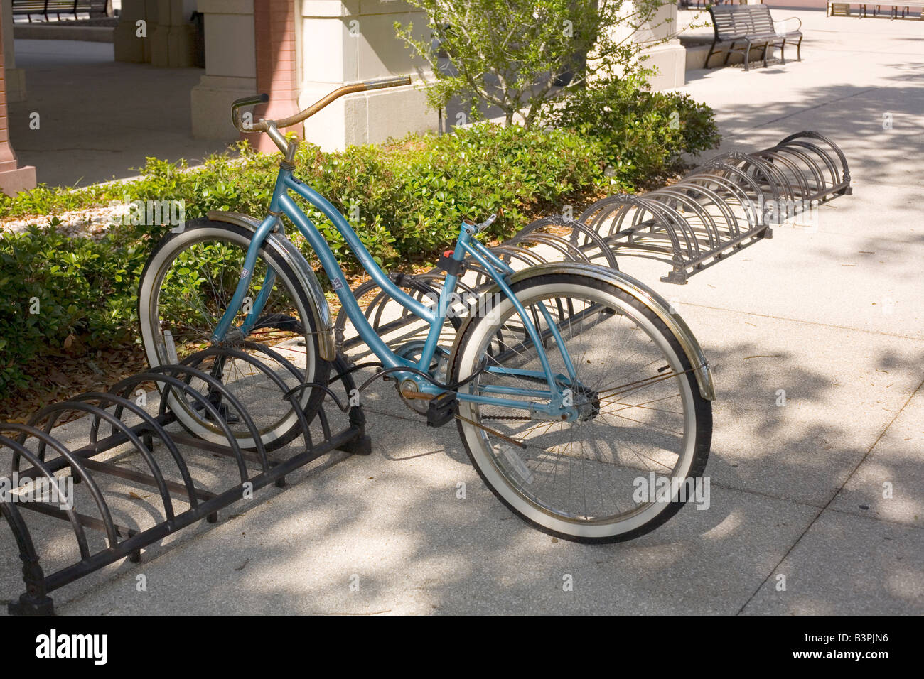 Bicycle in St Augustine Florida USA Stock Photo Alamy
