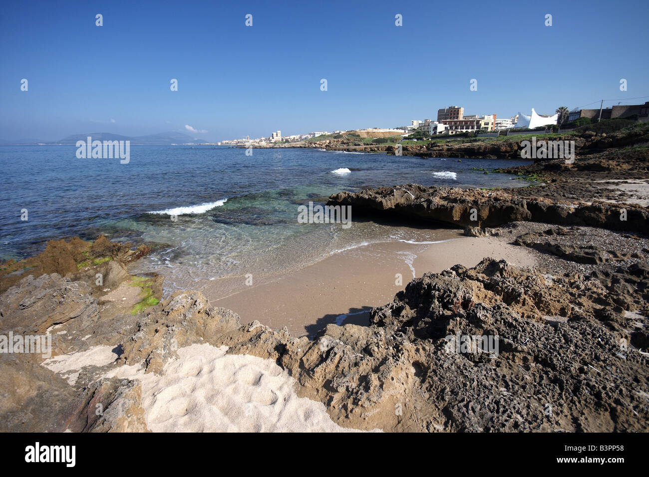 Cala Bona Alghero Sardinia Italy Stock Photo Alamy