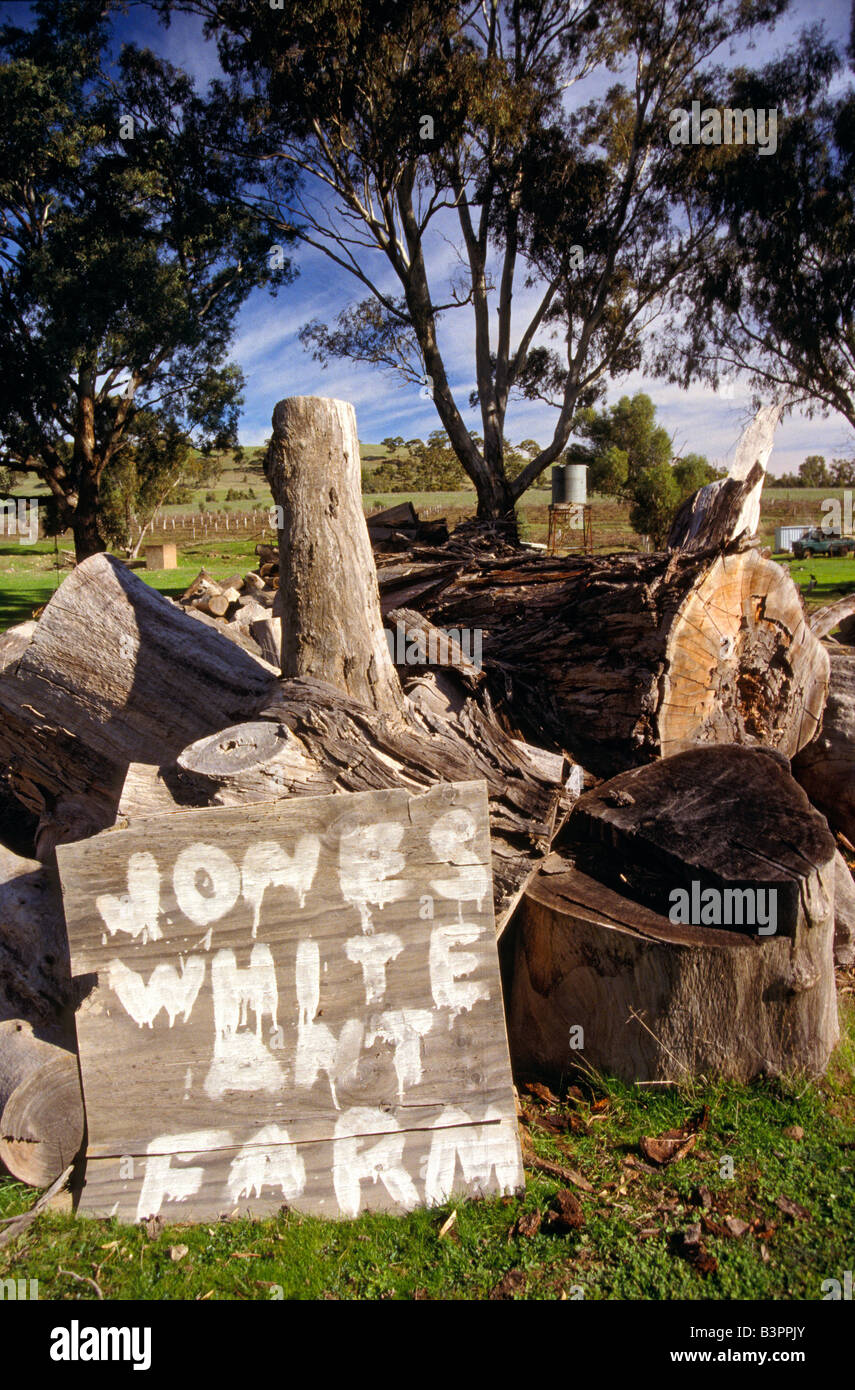 Sign, Australia Stock Photo