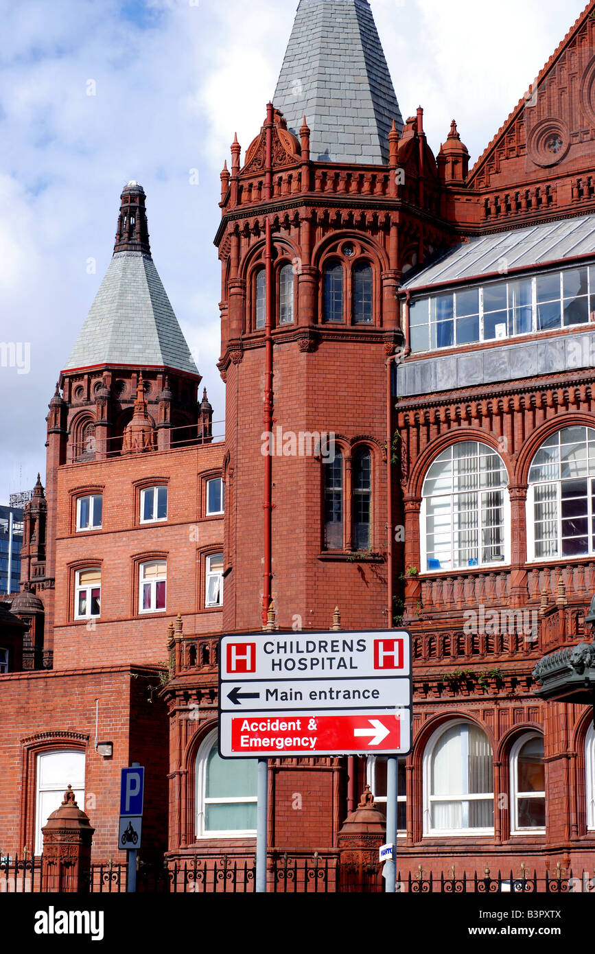 Birmingham Children`s Hospital, West Midlands, England, UK Stock Photo ...