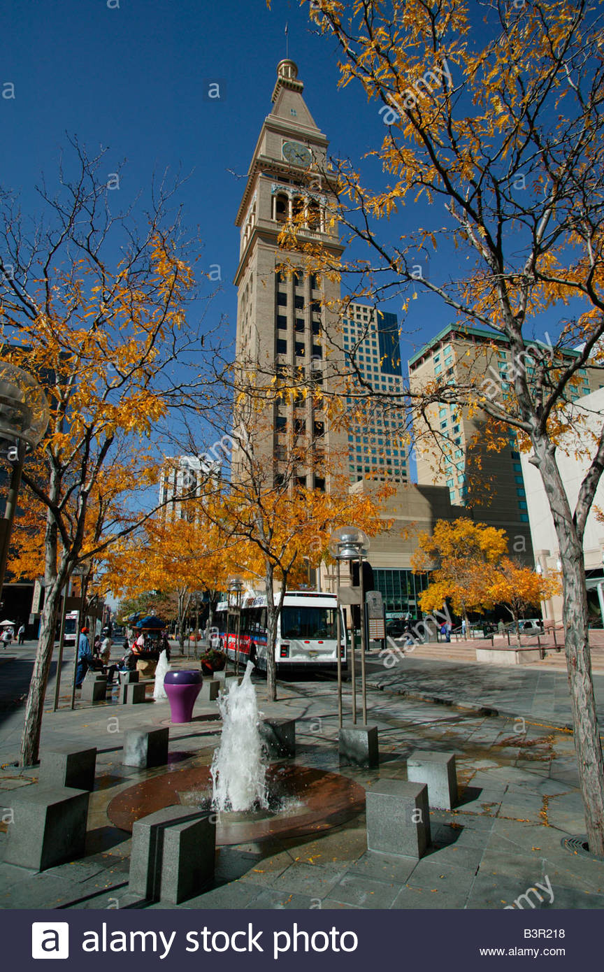 Daniels And Fisher Tower Stock Photos & Daniels And Fisher Tower Stock