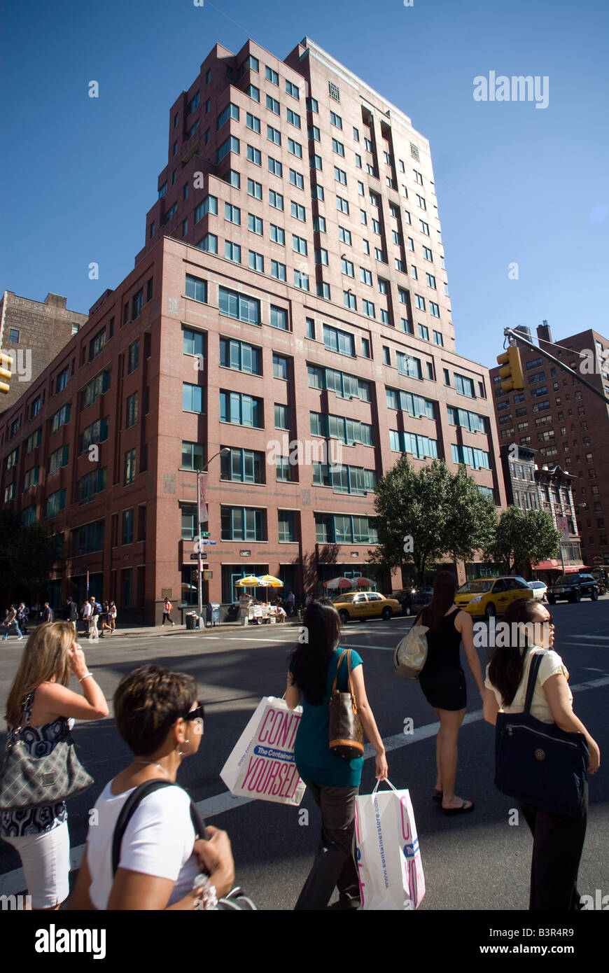 The New York Foundling Hospital building on Sixth Avenue in the Ladies
