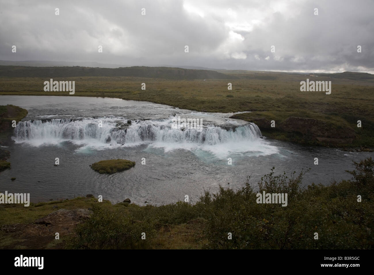 Waterfall at Faxir near Reykjavik Iceland Stock Photo - Alamy