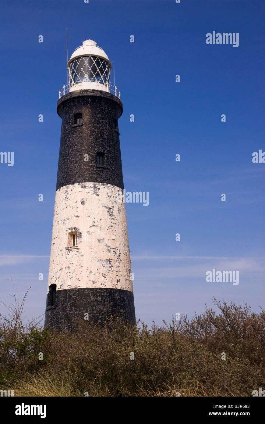 Spurn Point Lighthouse Stock Photo