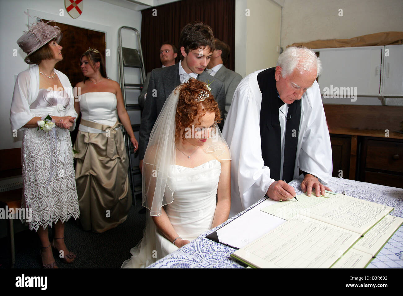 “Signing the wedding register” Stock Photo Alamy “Signing the wedding register” Stock Photo Alamy