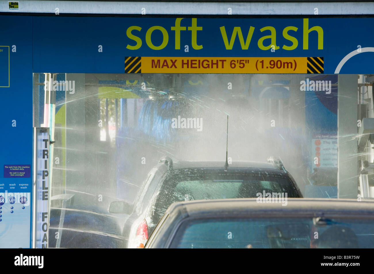 A car wash in Carlisle Cumbria UK Stock Photo Alamy
