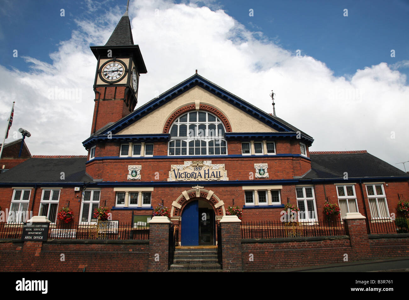 Town Hall or Victoria Hall, Kidsgrove, StokeonTrent, Staffordshire