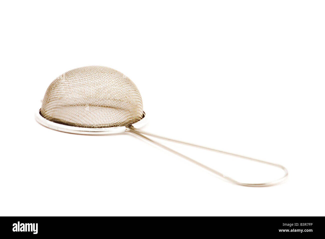 object on white kitchen utensil sieve Stock Photo Alamy