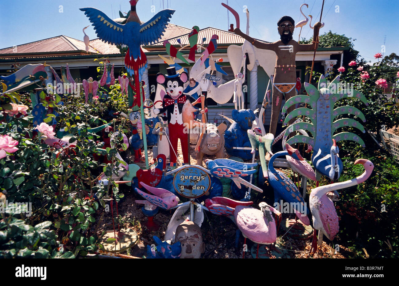 Garden extravaganza, Australia Stock Photo