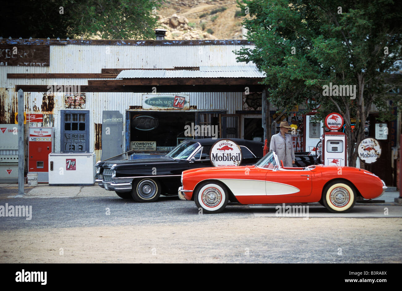 The Hackberry General Store in Hackberry Arizona Stock Photo