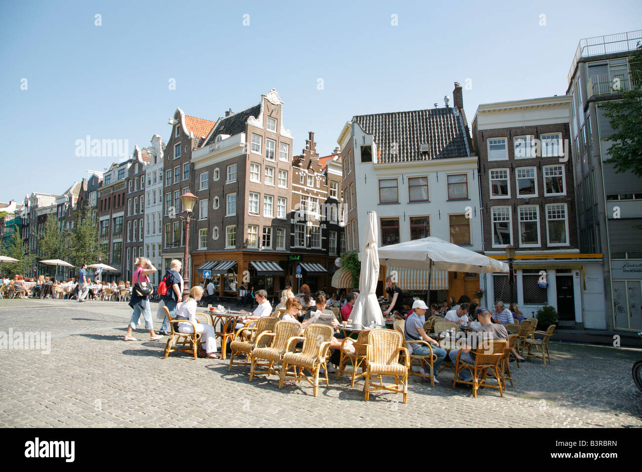 Street cafe, Amsterdam, Netherlands Stock Photo Alamy