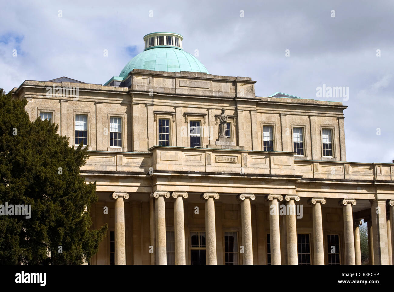 Cheltenham s Pittville Pump Room located in Pittville Park Cheltenham Stock Photo