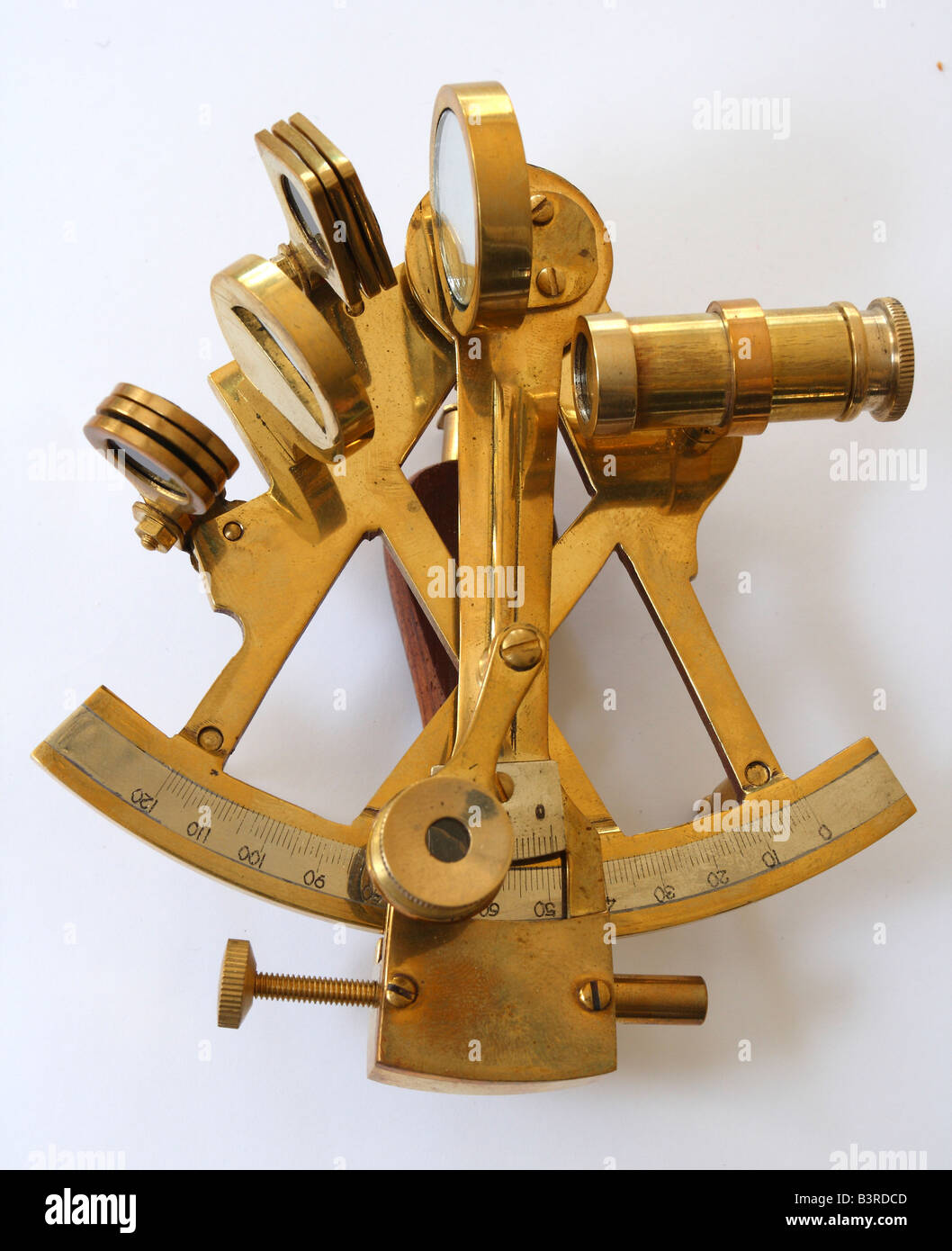 Antique Brass Nautical Sextant – Studio Marchant