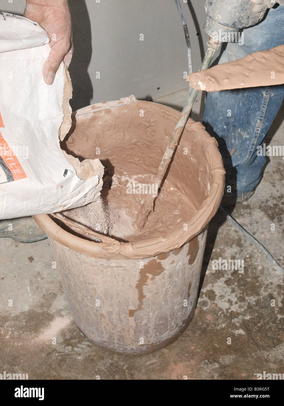 Plaster mixing paddle hi-res stock photography and images - Alamy