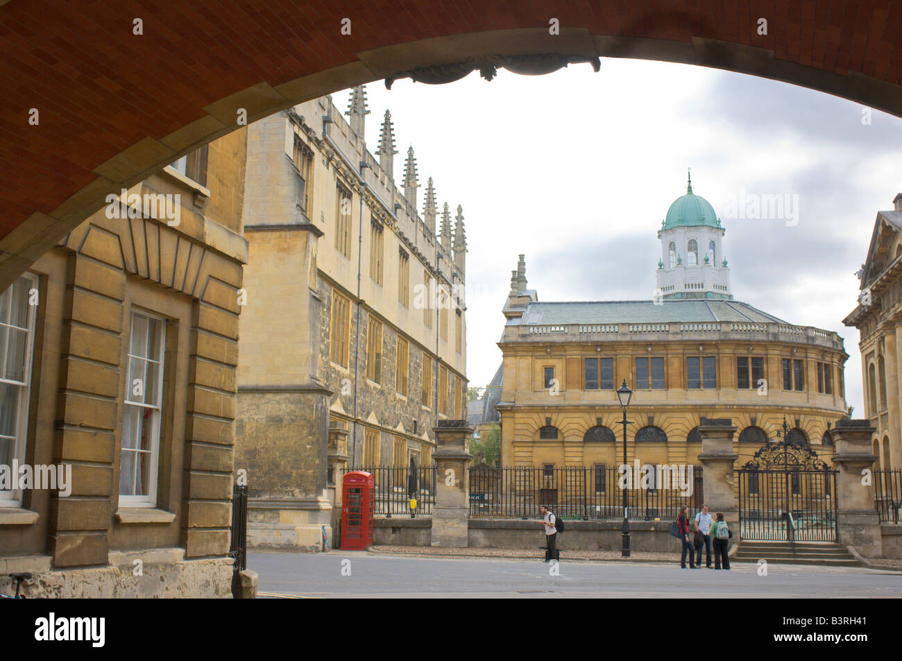 Sheldonian theatre, university of Oxford, England. Stock Photo