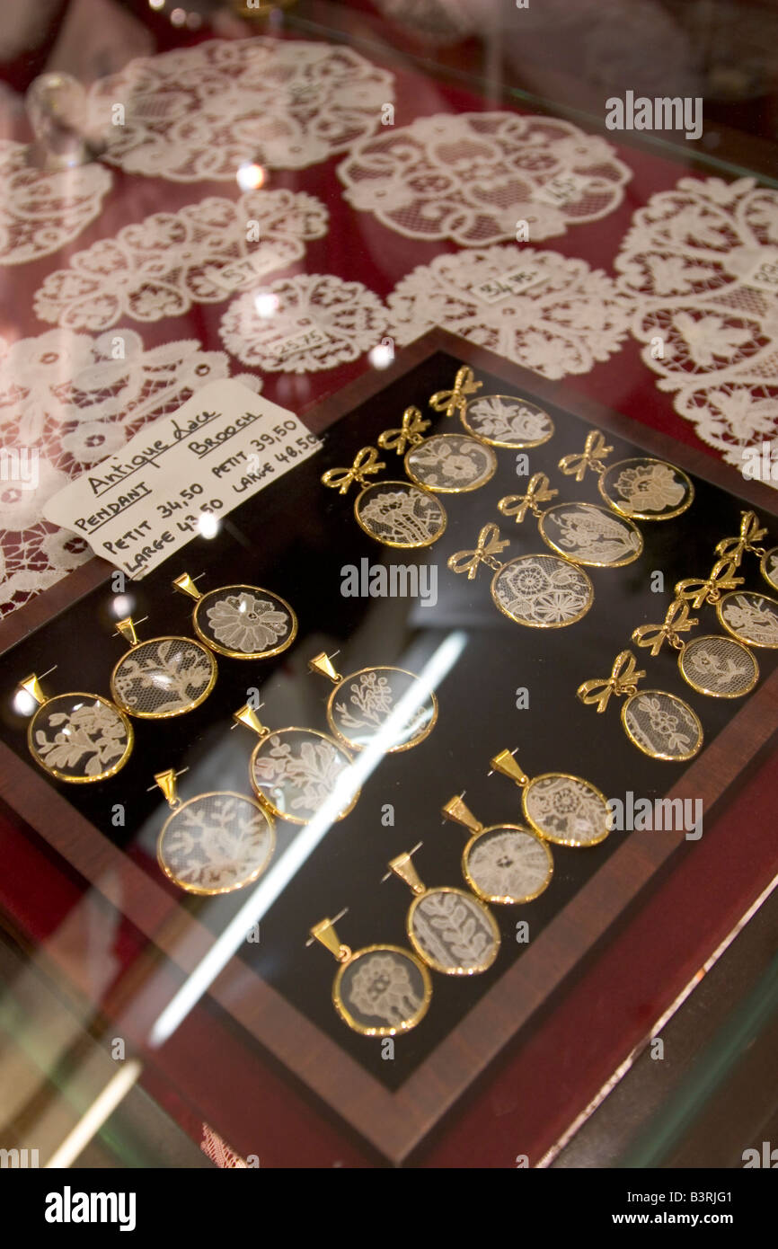 Lace shop brussels belgium hires stock photography and images Alamy