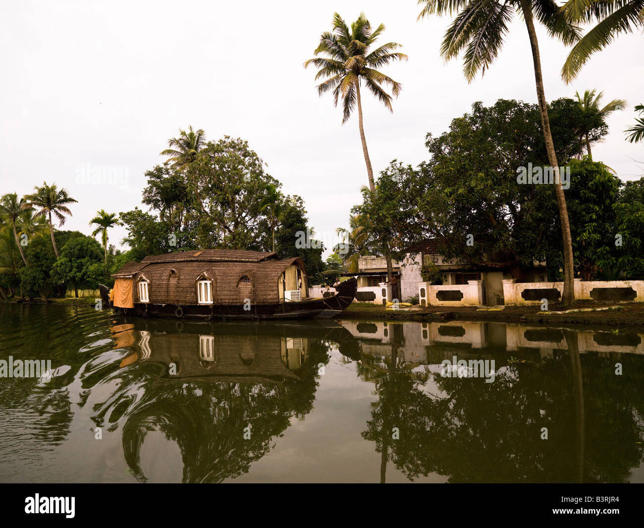 Kerala Backwaters, India Stock Photo