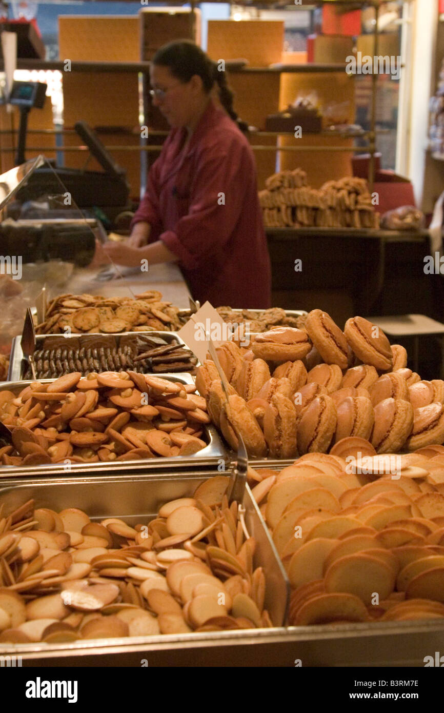 Historic biscuit shop Dandoy, 31 rue de la Beurre near the Grand Place