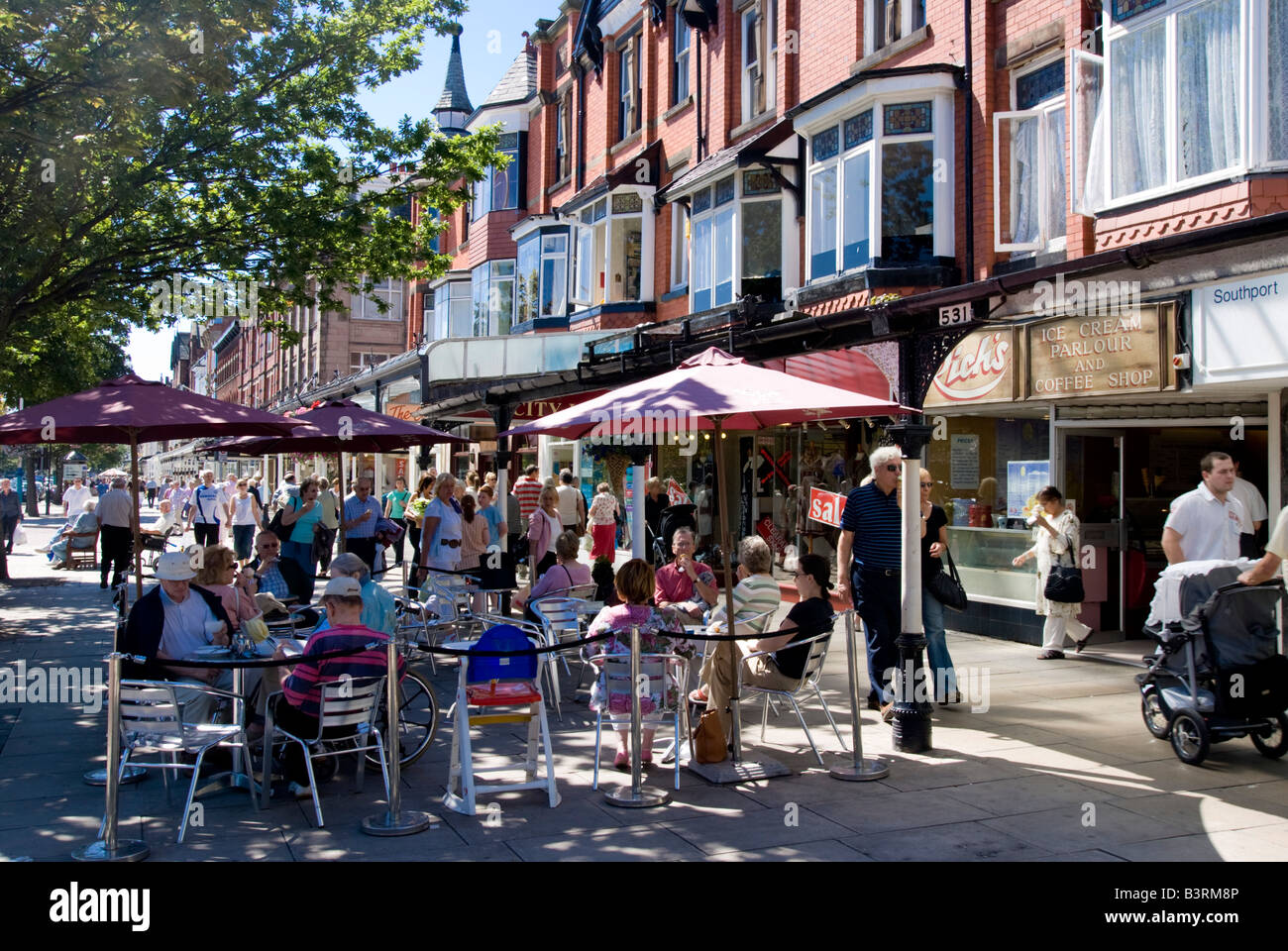 europe UK England lancashire stockport parade Stock Photo - Alamy