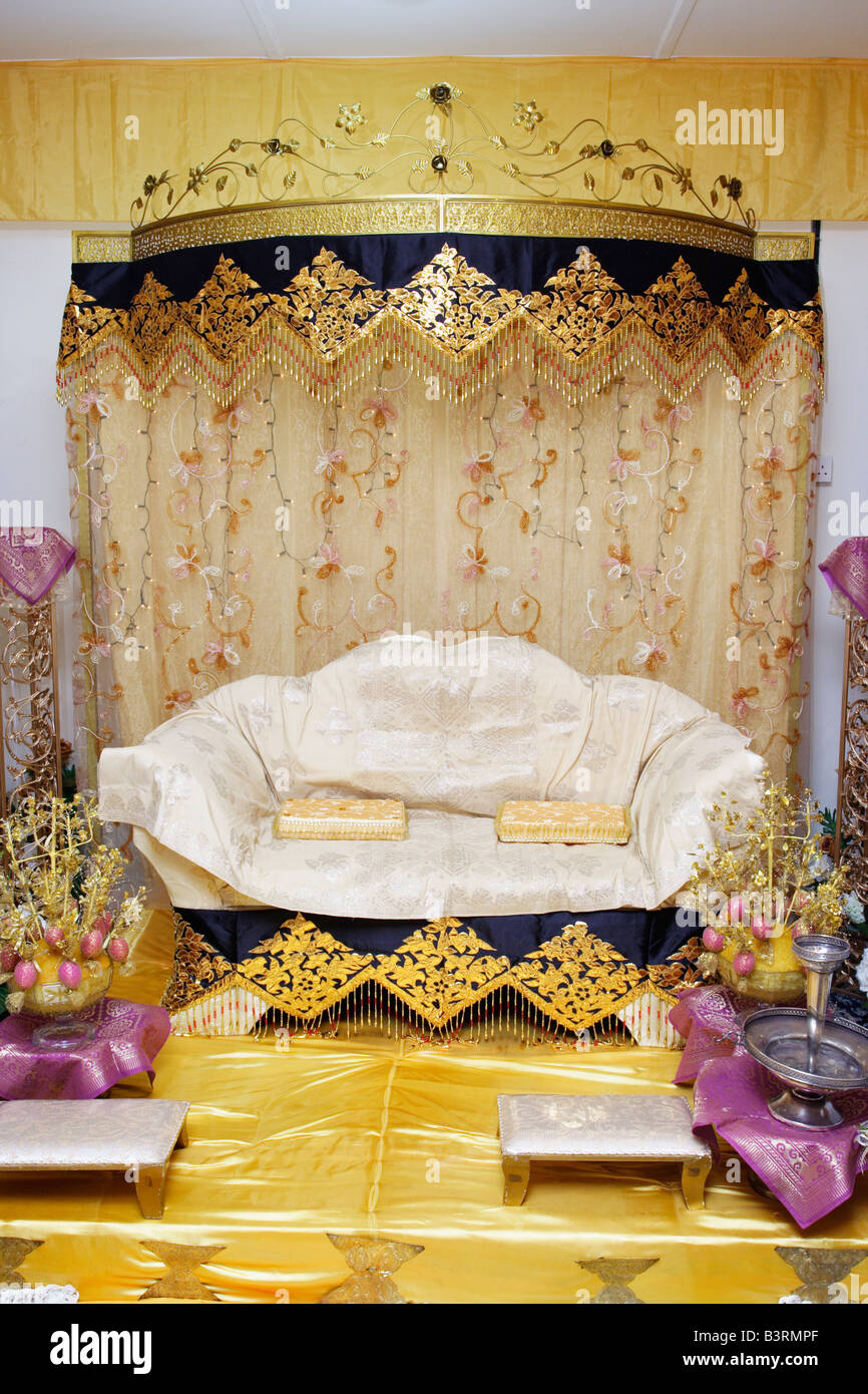 Decoration malay traditional wedding in hires stock photography and