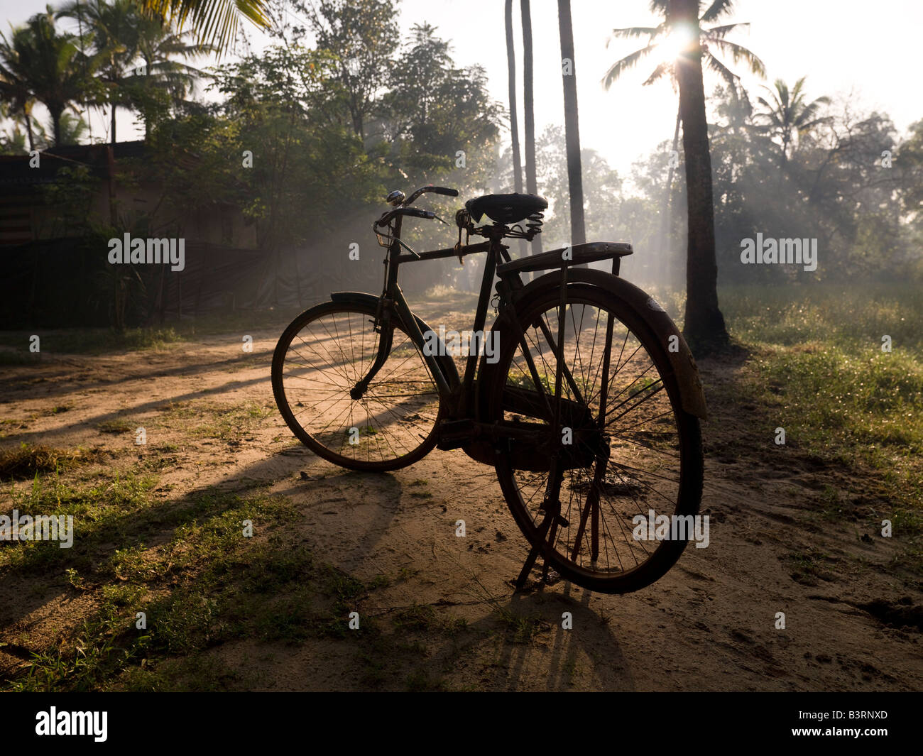 Bicycle, Kerala, India Stock Photo Alamy