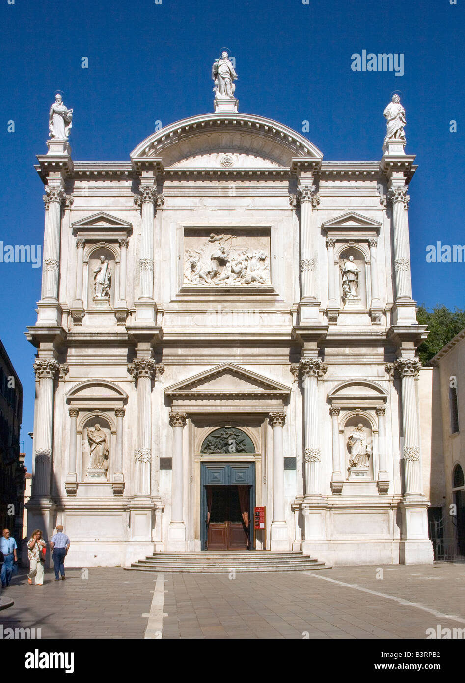 Church of San Rocco in Venice Italy Stock Photo