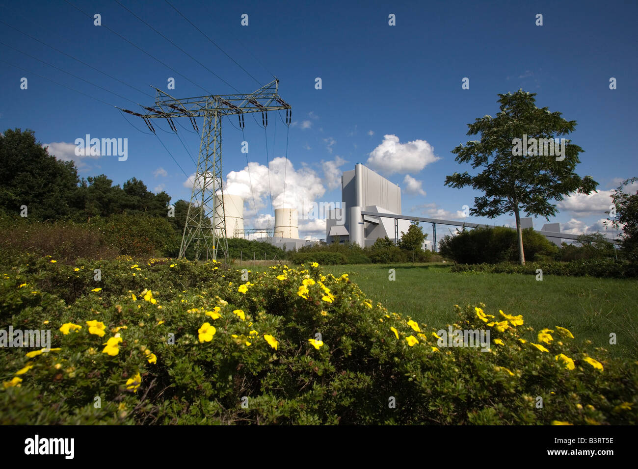 First brown coal power plant in the world with carbon dioxide