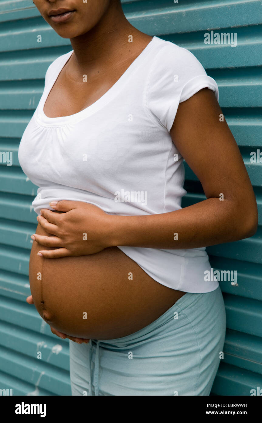 Pregnant Teen Girl