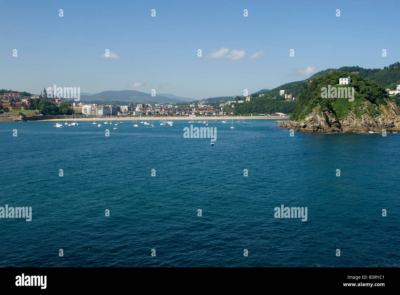 Spain Basque Country San Sebastian San Donostia Stock Photo - Alamy