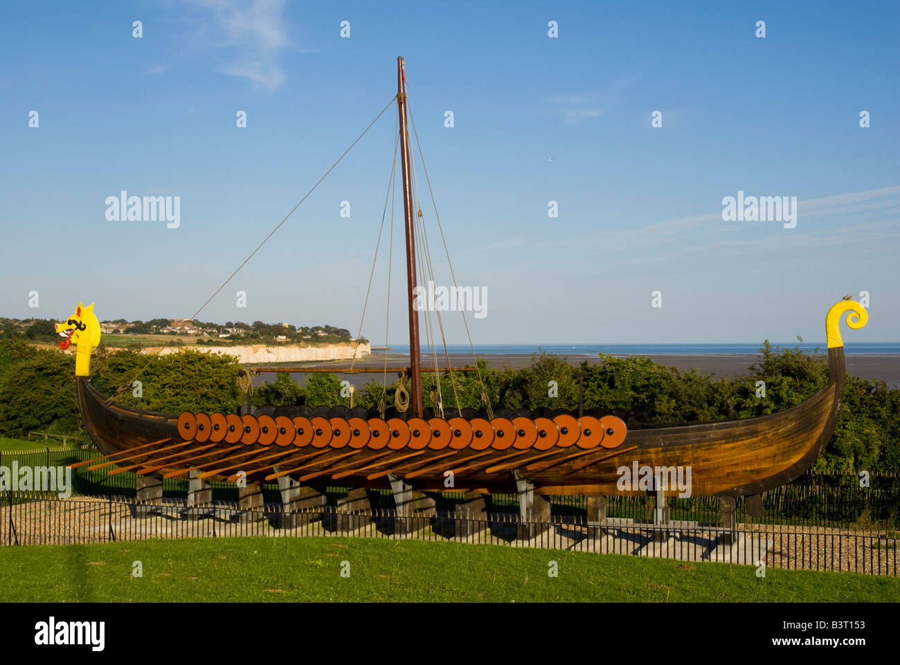 Replica longboat hires stock photography and images Alamy